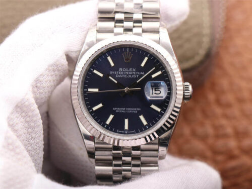 Replica Rolex Datejust M126234-0017 EW Factory Stainless Steel Strap