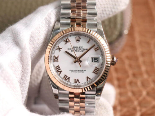 Replica Rolex Datejust M126231-0015 EW Factory Stainless Steel Strap