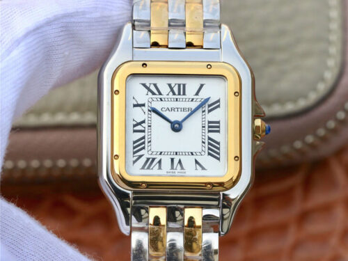 Replica Panthere De Cartier W2PN0007 27MM 8848 Factory Stainless Steel