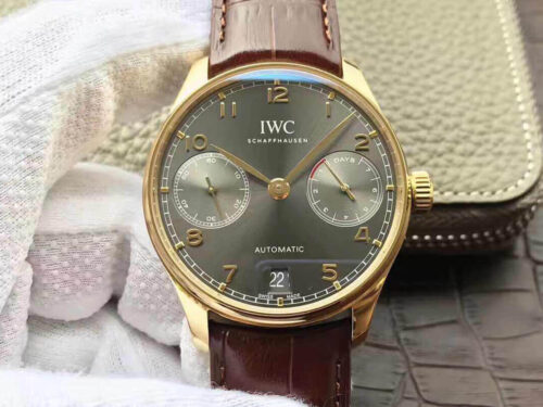 Replica IWC Portugieser IW500101 ZF Factory Brown Strap