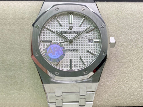 Replica Audemars Piguet Royal Oak 15400ST.OO.1220ST.02 APS Factory White Dial