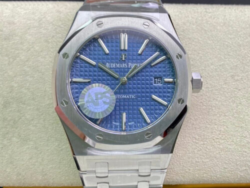 Replica Audemars Piguet Royal Oak 15400ST.OO.1220ST.03 APS Factory Blue Dial