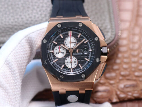 Replica Audemars Piguet Royal Oak Offshore 26401RO.OO.A002CA.01 JF Factory Black Strap