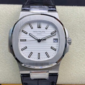 Replica Patek Philippe Nautilus 5711 3K Factory Black Strap