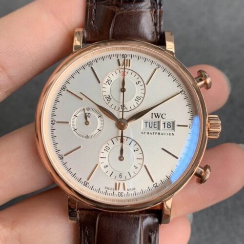 Replica IWC Portofino IW391020 ZF Factory Brown Strap