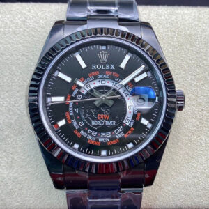 Replica Rolex Sky Dweller 40MM WWF Factory Black Strap