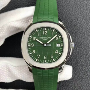 Replica Patek Philippe Aquanaut 5168G 3K Factory Green Strap