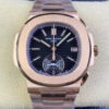 Replica Patek Philippe Nautilus 5980/1R-001 3K Factory Black Dial