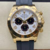 Replica Rolex Cosmograph Daytona 116528 Clean Factory Black Rubber Strap