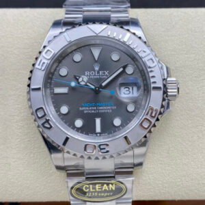 Replica Rolex Yacht Master M126622-0001 Clean Factory Grey Strap