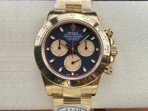 Replica Rolex Cosmograph Daytona M116508-0009 Clean Factory Gold Strap