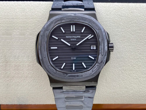 Replica Patek Philippe Nautilus 5711 DiW Black Strap