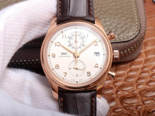 Replica IWC Portugieser IW390301 ZF Factory Brown Strap