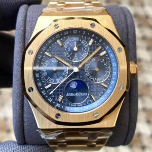 Replica Audemars Piguet Royal Oak 26574BA.OO.1220BA.01 APS Factory Blue Dial