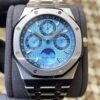 Replica Audemars Piguet Royal Oak 26574PT.OO.1220PT.01 APS Factory Blue Dial