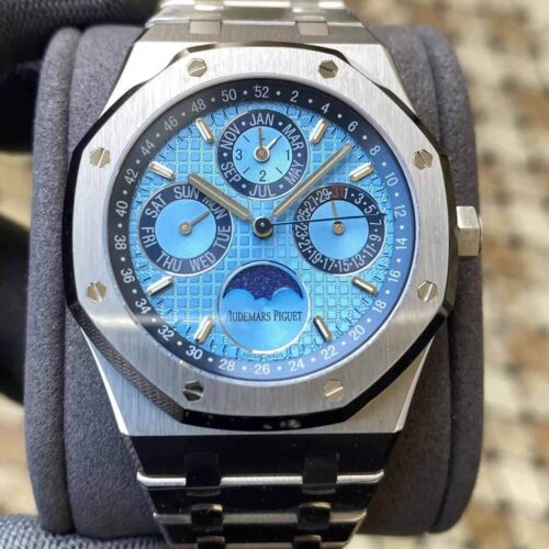 Replica Audemars Piguet Royal Oak 26574PT.OO.1220PT.01 APS Factory Blue Dial