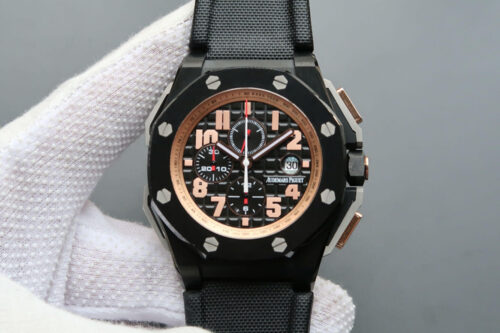 Replica Audemars Piguet Royal Oak Offshore 26378IO.OO.A001KE.01 JF Factory Black Dial