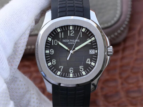 Replica Patek Philippe Aquanaut 5167A-001 ZF Factory Blue Rubber Strap