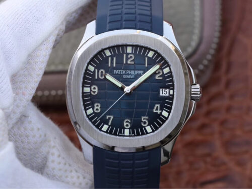 Replica Patek Philippe Aquanaut 5168G-001 ZF Factory Blue Strap