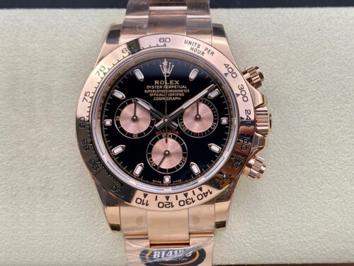 Replica Rolex Daytona M116505-0008 BT Factory Gold Strap