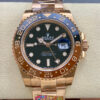 Replica Rolex GMT Master II M126715CHNR-0001 Clean Factory Gold Strap