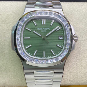 Replica Patek Philippe Nautilus 5711/1300A-001 3K Factory Diamond-Set Bezel