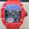 Replica Richard Mille RM035-02 RM Factory Red Rubber Strap