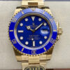 Replica Rolex Submariner M116618LB-0003 Clean Factory Gold Strap