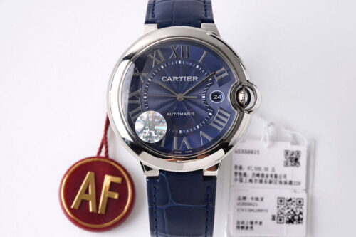 Replica Ballon Bleu De Cartier 42MM WSBB0027 AF Factory Blue Strap