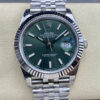 Replica Rolex Datejust M126334-0027 VS Factory Green Dial