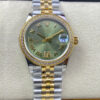 Replica Rolex Datejust M278383RBR-0016 31MM EW Factory Dark Green Dial