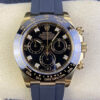 Replica Rolex Cosmograph Daytona M116518ln-0046 Clean Factory Black Rubber Strap