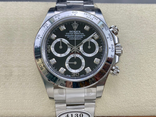 Replica Rolex Cosmograph Daytona M116509-0055 Clean Factory Black Dial