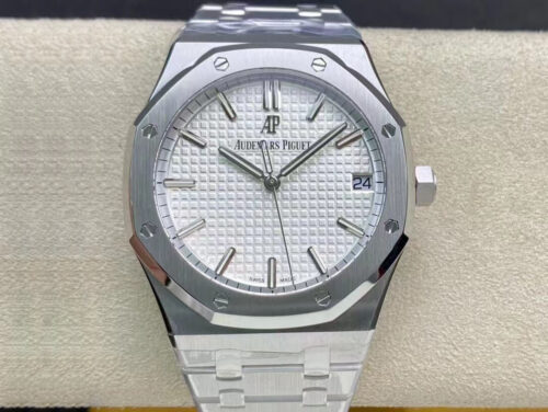 Replica Audemars Piguet Royal Oak 15500ST.OO.1220ST.04 ZF Factory V2 White Dial