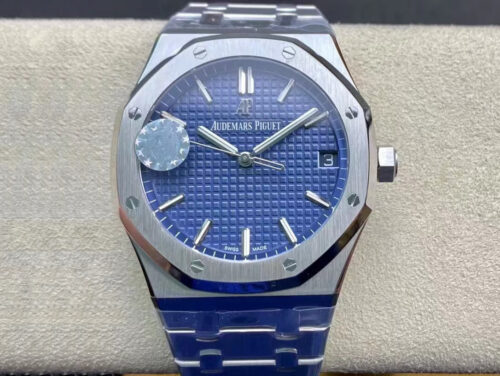 Replica Audemars Piguet Royal Oak 15500ST.OO.1220ST.01 ZF Factory V2 Blue Dial