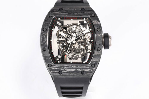 Replica Richard Mille RM055 NTPT BBR Factory Black Carbon Fiber Case