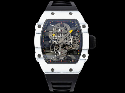 Replica Richard Mille RM27-02 Rafael Nadal Tourbillon RM Factory Black Strap