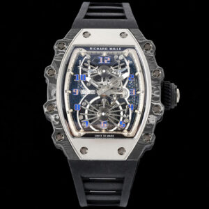 Replica Richard Mille RM21-01 RM Factory Skeleton Dial Black Strap