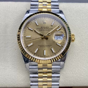 Replica Rolex Datejust M126233-0015 VS Factory Champagne Dial