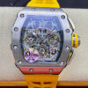 Replica Richard Mille RM011 FELIPE MASSA KV Factory Yellow Strap