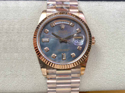 Replica Rolex Day Date 118235 36MM GM Factory Gold Strap