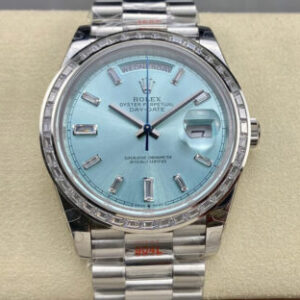 Replica Rolex Day Date M228396TBR-0002 GM Factory Stainless Steel Strap