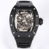 Replica Richard Mille RM-055 BBR Factory V2 Black Strap