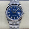 Replica Rolex Datejust M126234-0037 36MM VS Factory Blue Diamond-set Dial