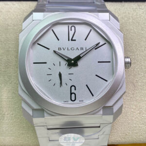 Replica Bvlgari Octo Finissimo 103011 40MM BV Factory Silver Strap