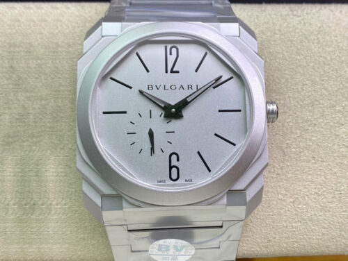 Replica Bvlgari Octo Finissimo 103011 40MM BV Factory Silver Strap