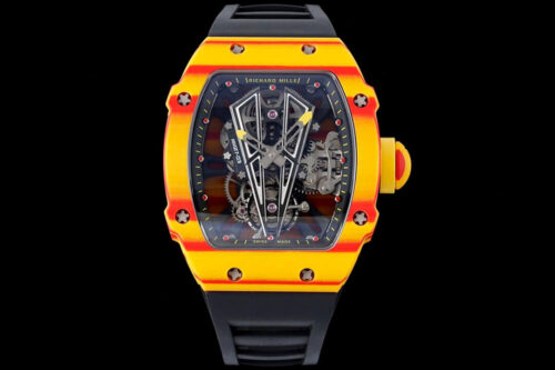 Replica Richard Mille RM27-03 Rafael Nadal Tourbillon RM Factory Black Rubber Strap