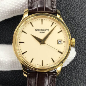 Replica Patek Philippe Calatrava 5227J-001 3K Factory Leather Strap