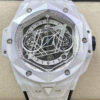 Replica Hublot Big Bang Sang Bleu II 418.HX.2001.RX.MXM21 BB Factory White Ceramic Strap