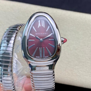 Replica Bvlgari Serpenti 102529 BV Factory Silver Strap